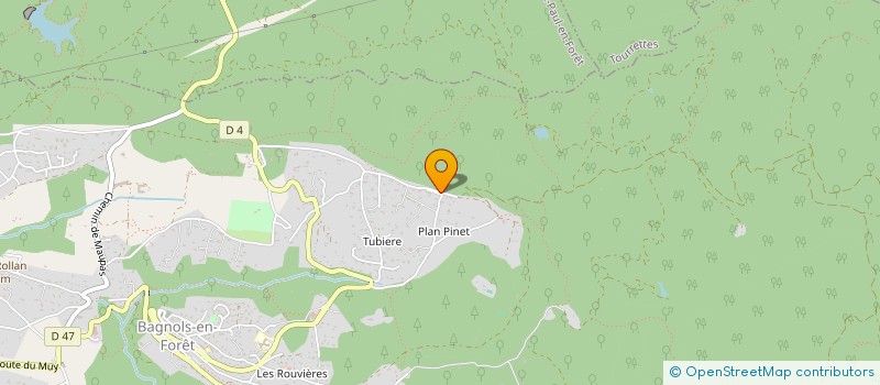 localisation de l'entreprise BOJA  BAGNOLS-EN-FORET