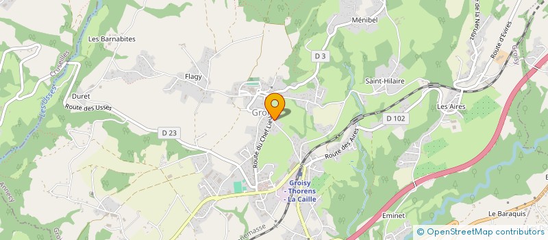 localisation de l'entreprise BOJBOJ MGX  FILLIERE