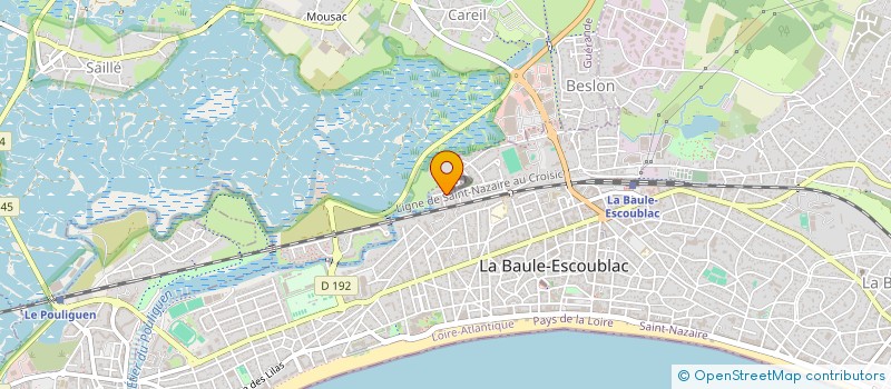 localisation de l'entreprise BOJO  LA BAULE-ESCOUBLAC