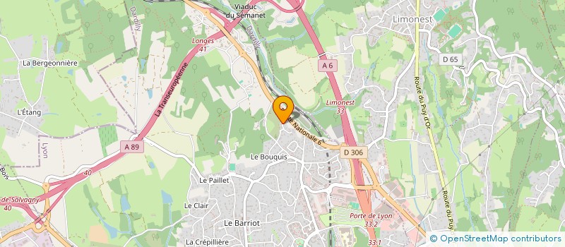 localisation de l'entreprise BOJP  DARDILLY