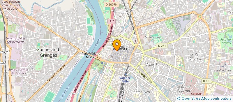 localisation de l'entreprise BOK à VALENCE