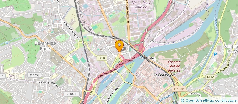 localisation de l'entreprise BOKA  METZ