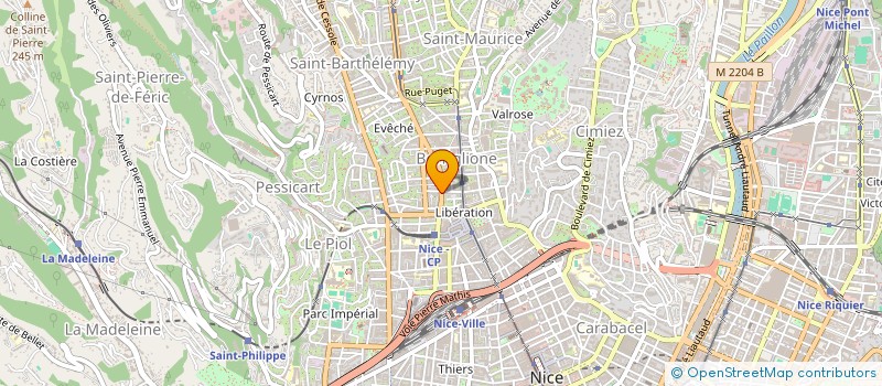 localisation de l'entreprise BOKA à NICE