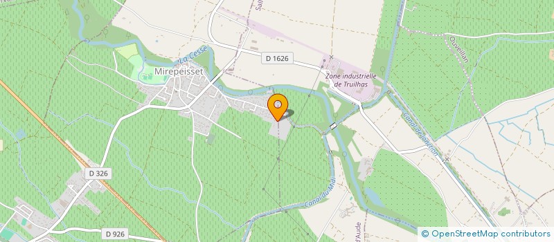 localisation de l'entreprise BOKA  MIREPEISSET