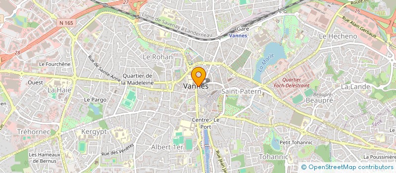 localisation de l'entreprise BOKA à VANNES