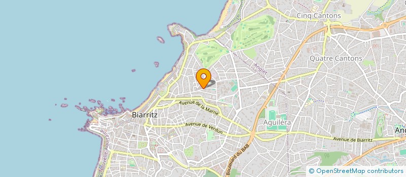 localisation de l'entreprise BOKA  BIARRITZ