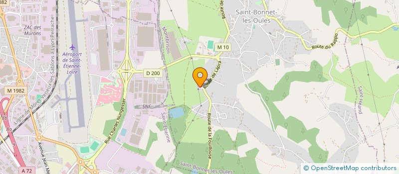 localisation de l'entreprise BOKA INVEST  SAINT-BONNET-LES-OULES