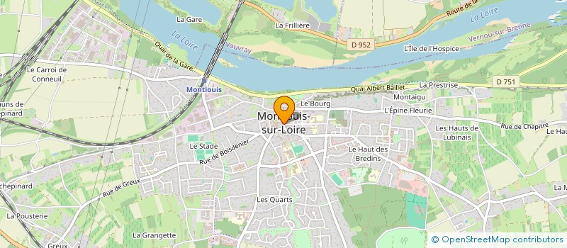 localisation de l'entreprise BOKAGE  MONTLOUIS-SUR-LOIRE