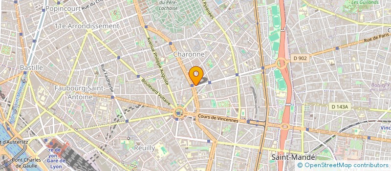 localisation de l'entreprise BOKANOWSKI ET CIE à PARIS