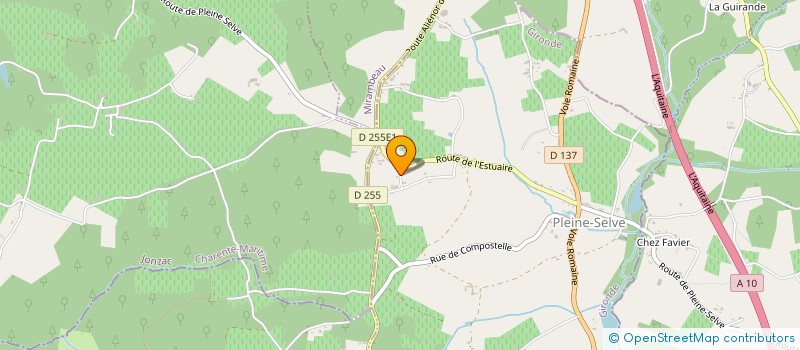 localisation de l'entreprise BOKIT A JO  PLEINE-SELVE