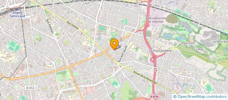 localisation de l'entreprise BOKLEIN INVEST  ANGERS