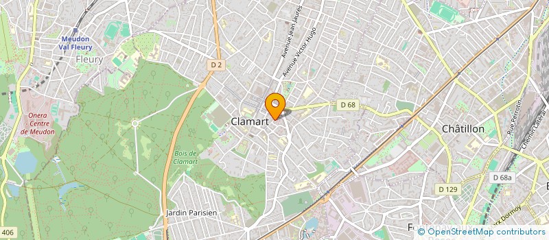 localisation de l'entreprise BOKO DIASPORA à CLAMART