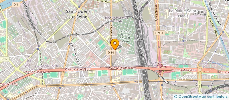 localisation de l'entreprise BOL à SAINT-OUEN-SUR-SEINE