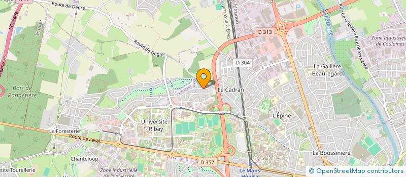 localisation de l'entreprise BOL CONCEPT à LE MANS