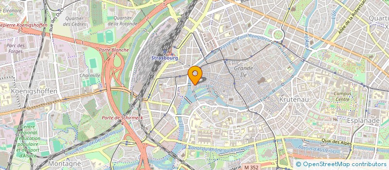 localisation de l'entreprise BOL D AIR à STRASBOURG