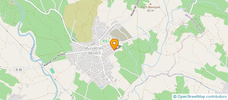 localisation de l'entreprise BOL D'AIR à MURVIEL-LES-BEZIERS