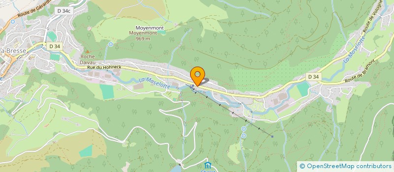 localisation de l'entreprise BOL D'AIR EVASION SAS  LA BRESSE