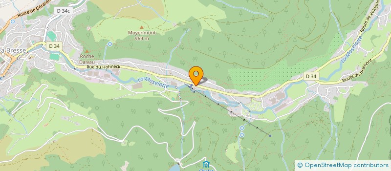 localisation de l'entreprise BOL D'AIR PARAPENTE à LA BRESSE