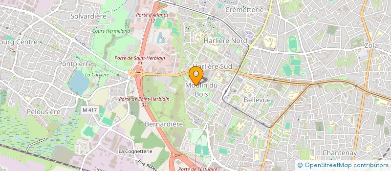 localisation de l'entreprise BOL D AIR RESPIRER ! à SAINT-HERBLAIN