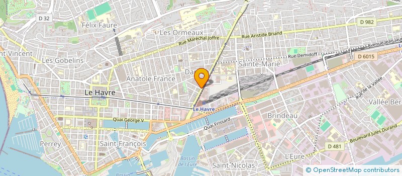 localisation de l'entreprise BOL D'OR  LE HAVRE