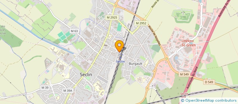 localisation de l'entreprise BOL D'OXYGENE  SECLIN