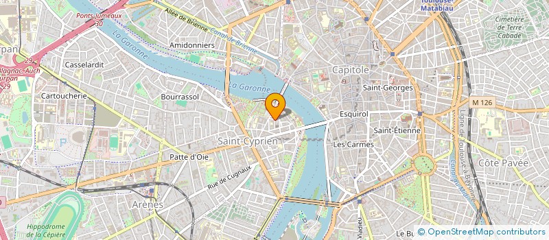 localisation de l'entreprise BOL D'OXYGENE à TOULOUSE