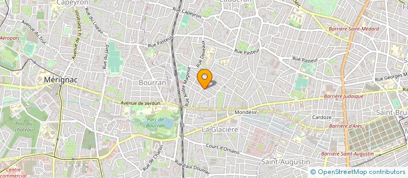 localisation de l'entreprise BOL INVEST à BORDEAUX
