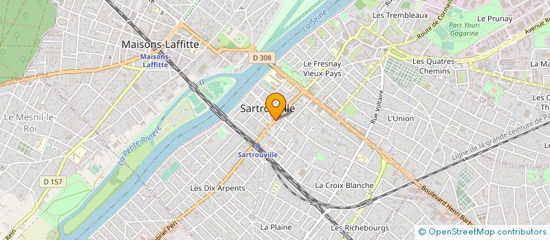 localisation de l'entreprise BOLA à SARTROUVILLE