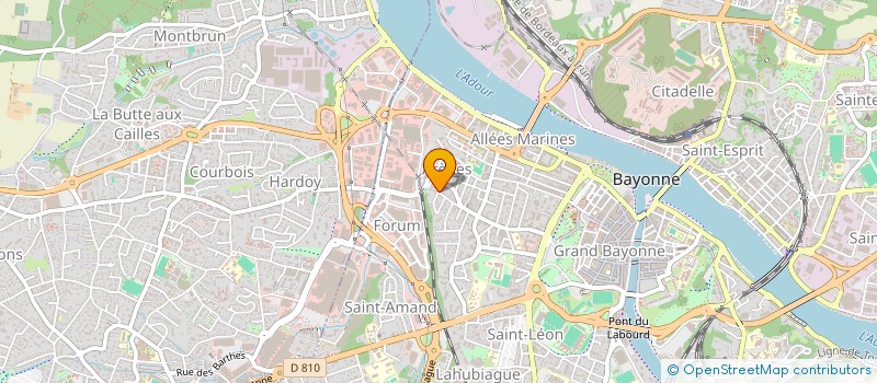 localisation de l'entreprise BOLA ETXEAN à BAYONNE