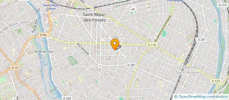 localisation de l'entreprise BOLAMAN à SAINT-MAUR-DES-FOSSES