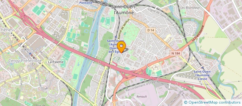 localisation de l'entreprise BOLAMPING à SAINT-OUEN-L'AUMONE