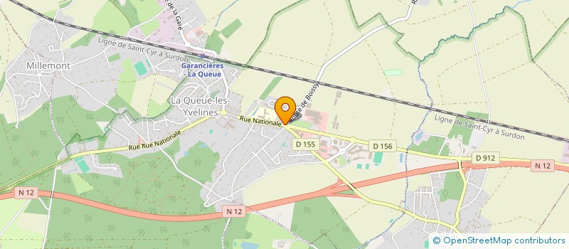 localisation de l'entreprise BOLAND-DESOUCHES à LA QUEUE-LES-YVELINES