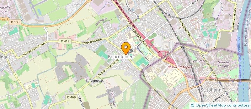 localisation de l'entreprise BOLAT à SAINT-LOUIS