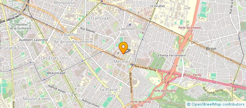 localisation de l'entreprise BOLAT BATIMENT à LYON