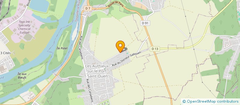 localisation de l'entreprise BOLBACH DEVELOPEMENT  LES AUTHIEUX-SUR-LE-PORT-SAINT-OUEN