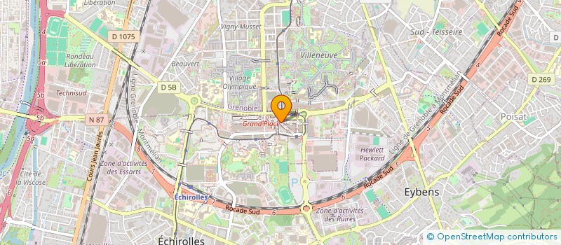 localisation de l'entreprise BOLD à GRENOBLE