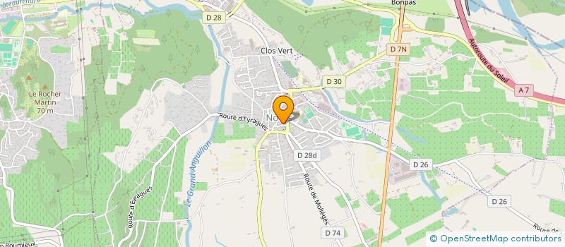 localisation de l'entreprise BOLD DANCE  NOVES