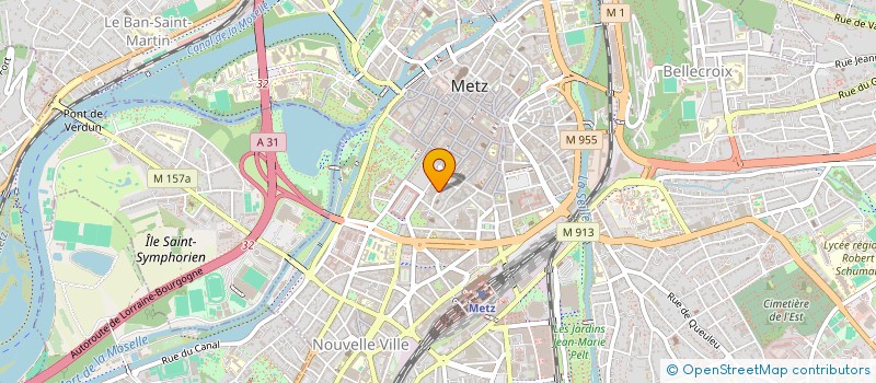 localisation de l'entreprise BOLD IS SHE  METZ