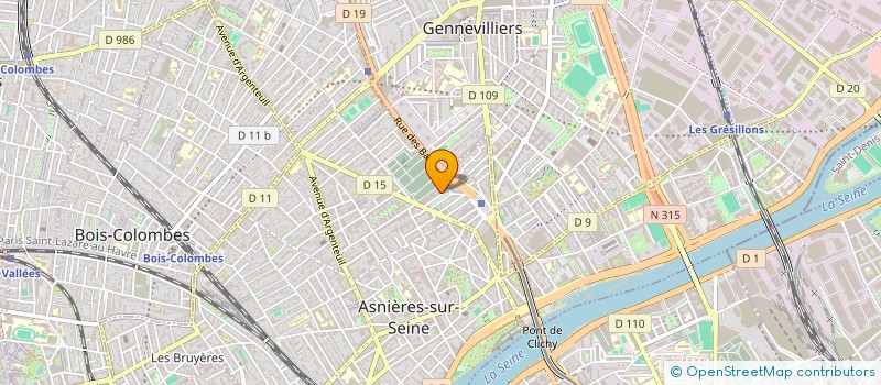 localisation de l'entreprise BOLD N SOCIETY  ASNIERES-SUR-SEINE