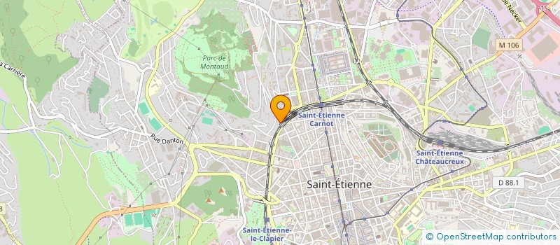 localisation de l'entreprise BOLD RECORDS PRODUCTIONS  SAINT-ETIENNE