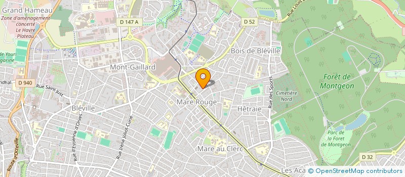 localisation de l'entreprise BOLDAIR à LE HAVRE