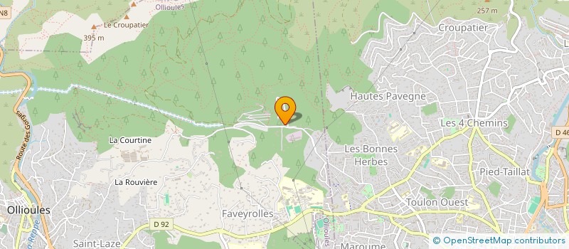 localisation de l'entreprise BOLDAIR AGENCY  OLLIOULES