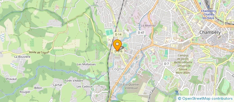 localisation de l'entreprise BOLDODUCK DANIEL ET JARRET J FRANCOIS à COGNIN