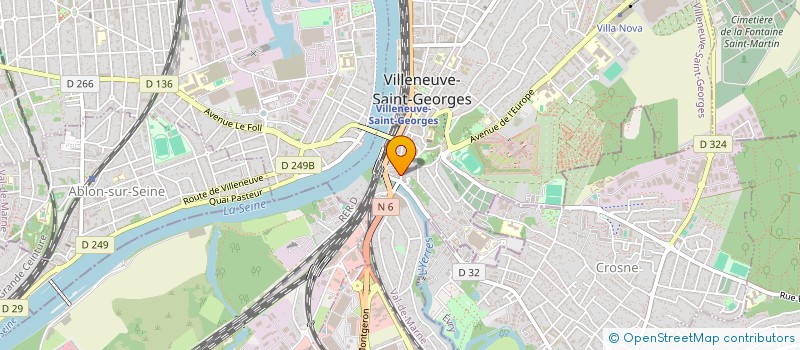 localisation de l'entreprise BOLDOR  VILLENEUVE-SAINT-GEORGES