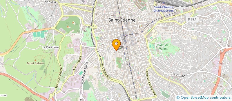 localisation de l'entreprise BOLDRINI ESM  SAINT-ETIENNE