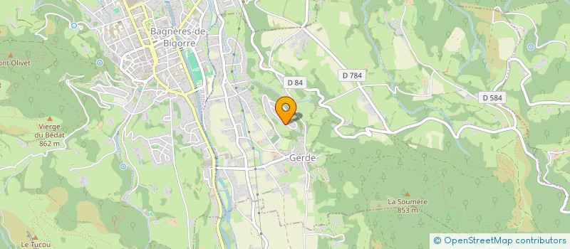 localisation de l'entreprise BOLDUC  BAGNERES-DE-BIGORRE