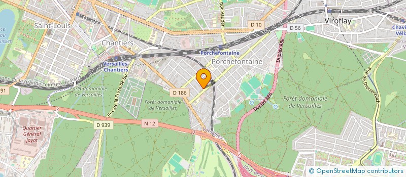 localisation de l'entreprise BOLDX à VERSAILLES