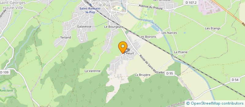 localisation de l'entreprise BOLDY STUDIO  SAINT-ROMAIN-LE-PUY