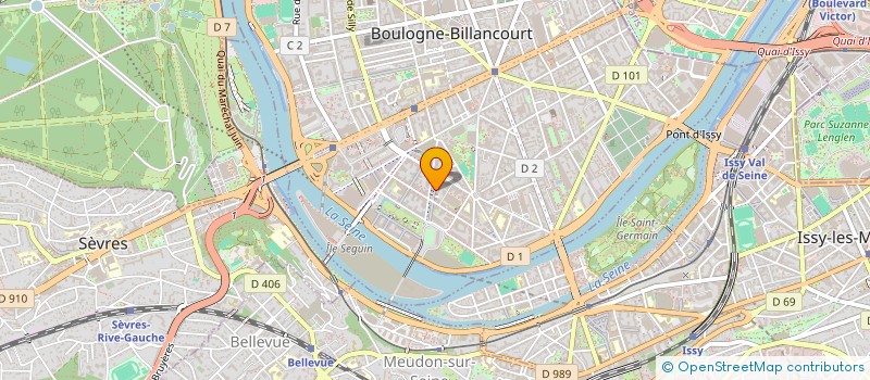 localisation de l'entreprise BOLDYN NETWORKS FRANCE à BOULOGNE-BILLANCOURT