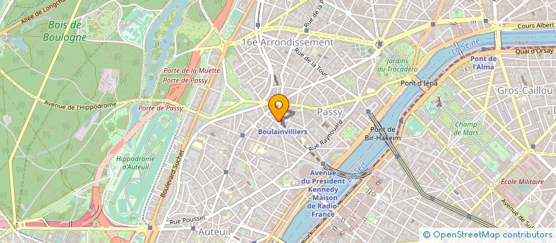 localisation de l'entreprise BOLDZ  PARIS